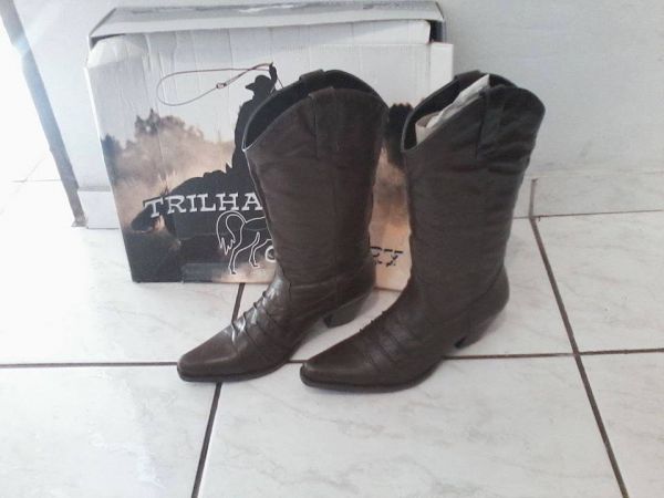 bota da trilha country texana